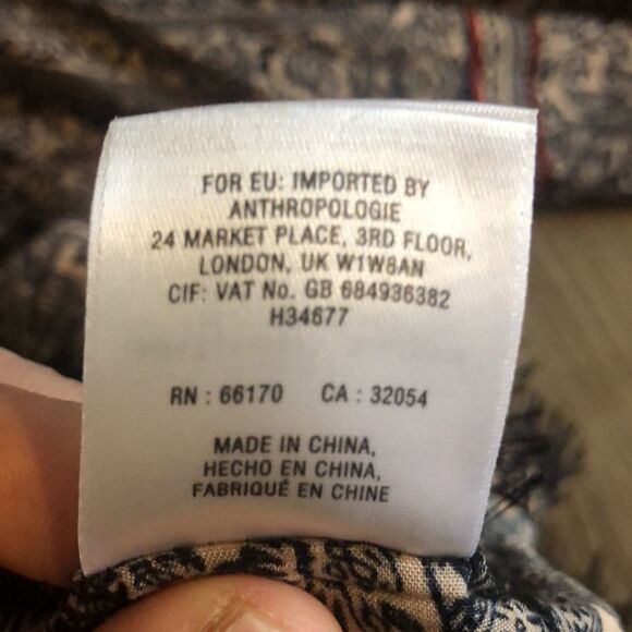 ANTHROPOLOGIE VANESSA VIRGINIA AUGUSTA OFF SHOULDER SWINGY LACE TOP SIZE XSP - Picture 10 of 10